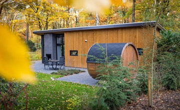 Bos Lodge 55 Eco 4 Personen mit Sauna 2