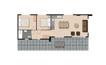 Module Special 4 persons Wellness (Hottub) 2