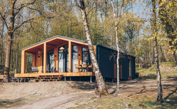 Hill Side Scandi met hottub | 5 pers. 1