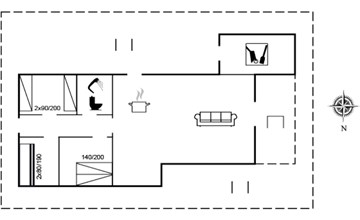 "Kajsa" - 250m from the sea 2