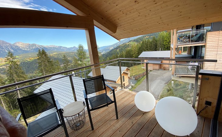 Wellness Chalet mit Sprudelbad 8P 1
