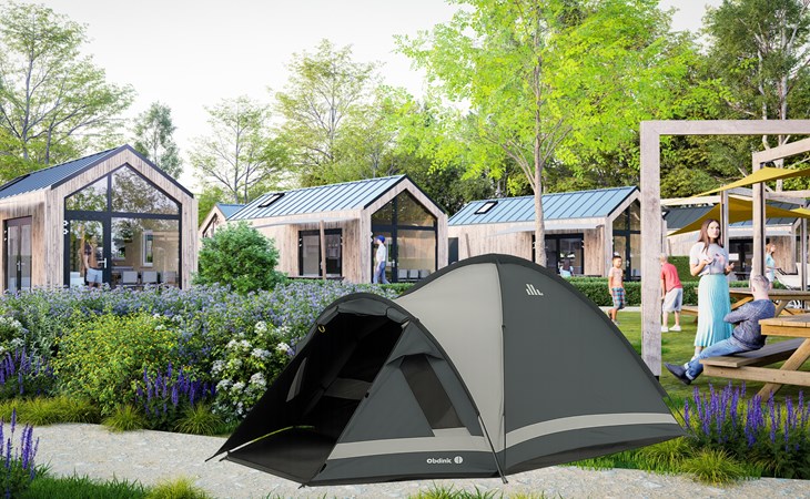 Dordogne Deluxe - 8 pers met bijzettent 1