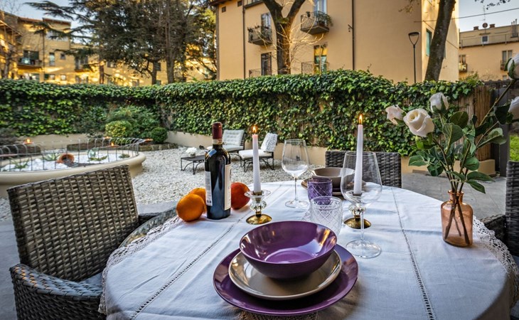 Garten' Ferienwohnung mit privatem Garten 1