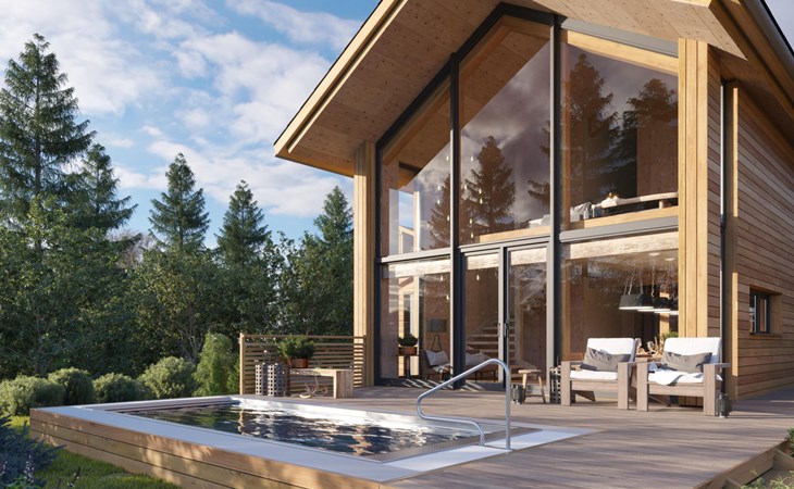 Villa with pool and sauna for 8 people 1