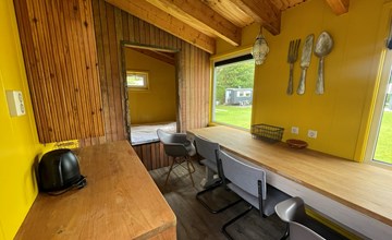 Tiny House „De Zwaluw“ auf dem Campingplatz Oudesluis  3