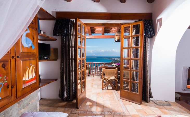 Leonidas Traditionelles kretisches Haus mit Meerblick 1