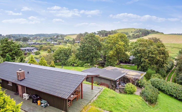 "Gundhild" - 250 meter van de zee in Djursland en Mols 1