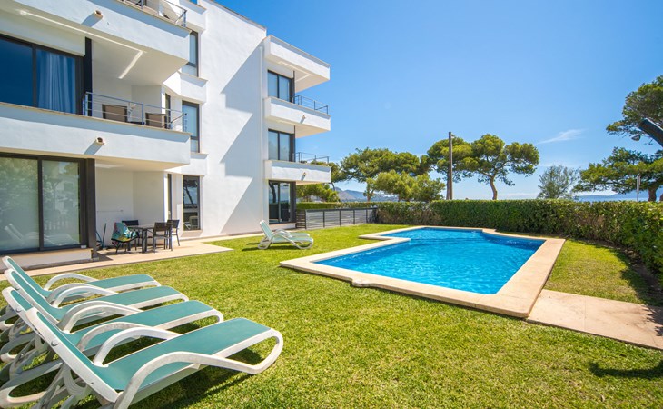 Wetterblick auf den Strand 1