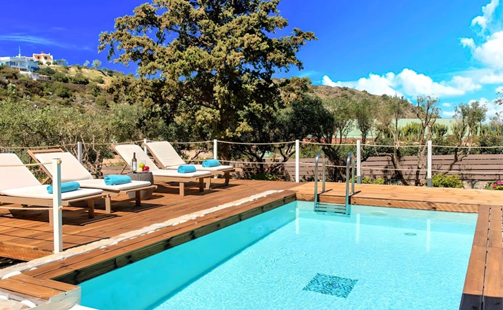 "Cretan Lodge" mit Blick auf das Wasser 1