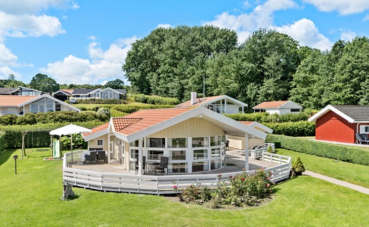 Nice home in Sjølund with sauna 1