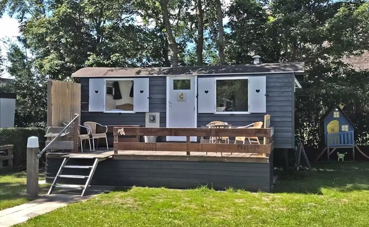 Tiny House Roodborstje auf dem Campingplatz Oudesluis 1