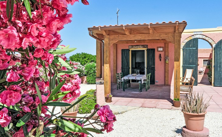 Wohnung in Calasetta mit Grill und Garten 1