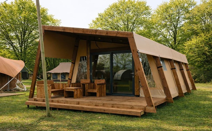 Tribe lodgetent tent with private bathroom | 6 pers. 1