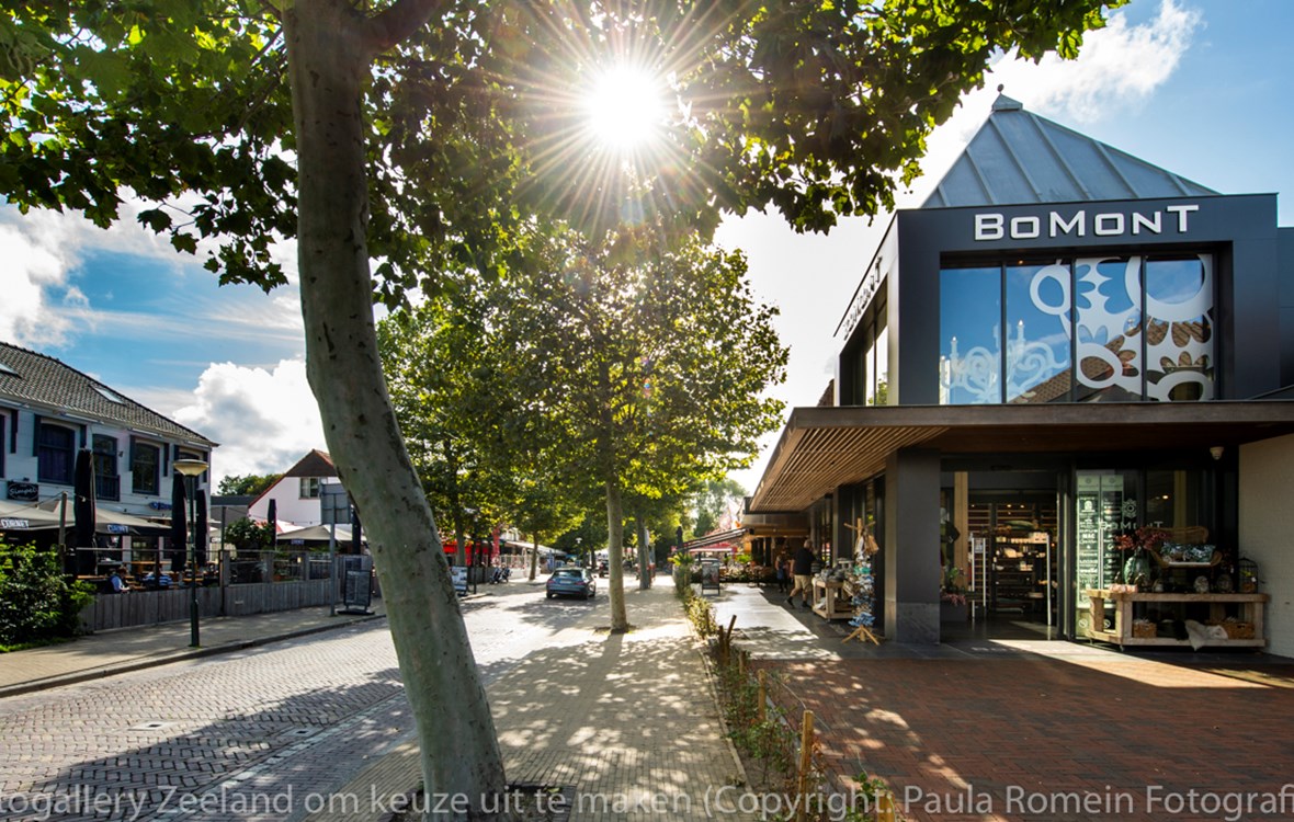 Stadtzentrum Renesse